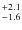 $^{\rm +2.1}_{-1.6}$