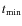 $t_{\rm min}$