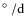 $ \hbox{$^\circ$ }/{\rm d}$