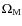 $\Omega_{\rm M}$