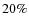 $20\%$