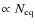 $\propto N_{{\rm eq}}$