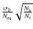 $\frac{\sigma_0}{N_{\rm eq}}\sqrt{\frac{N_{\rm h}}{N_{\rm t}}}$