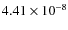 $4.41\times 10^{-8}$