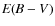 $\it {E(B-V)}$