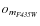 $o_{m_{\it F435W}}$
