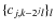 $\{c_{j,k-2^jl}\}_l$