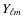 $Y_{\ell m}$
