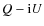$Q - {\rm i} U$
