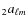 ${ _{2}a_{\ell m}}$