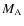 $M_{\rm A}$