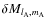 $\delta M_{l_{\rm A},m_{\rm A}}$