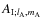$A_{{\rm I};l_{\rm A},m_{\rm A}}$