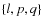 $\left \{l,p,q\right \}$