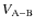 $V_{\rm A-B}$