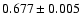 $0.677\pm0.005$