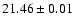 $21.46\pm0.01$