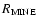 $R_{\rm MINE}$