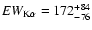 $EW_{\rm K\alpha}=172^{+84}_{-76}$