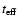 $t_{\rm eff}$
