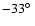 $-33\hbox{$^\circ$ }$