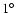 $ 1\hbox{$^\circ$ }$