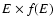 $E\times f(E)$