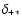 $\delta_{+\ast}$