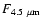 $F_{4.5~\mu{\rm m}}$