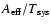 $A_{\rm eff}/T_{\rm sys}$
