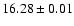 $16.28\pm0.01$