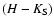 $(H-K_{{\rm S}})$