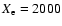 $X_{\rm e}=2000$