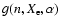 $g(n, X_{\rm e},
\alpha)$