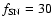 $f_{\rm SN}=30$