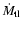 $\dot{M}_{\rm tl}$