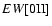 $EW[{\rm0II}]$