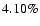 $4.10\%$