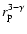 $r_{\rm p}^{3-\gamma}$
