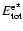 $E_{\rm tot}^{{\rm e}^\pm}$
