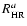 $R_{\rm HR}^a$