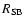 $R_{\rm SB}$