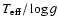 $T_{\rm eff}/\log g$
