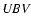 ${\it UBV}$
