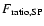 $F_{\rm ratio,SP}$