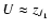$U \approx z_{J_1}$