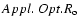 $Appl.~Opt. R_{\rm o} $