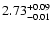 $2.73_{\rm -0.01}^{+0.09}$
