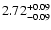 $2.72_{\rm -0.09}^{+0.09}$