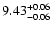 $ 9.43_{\rm -0.06}^{+0.06}$